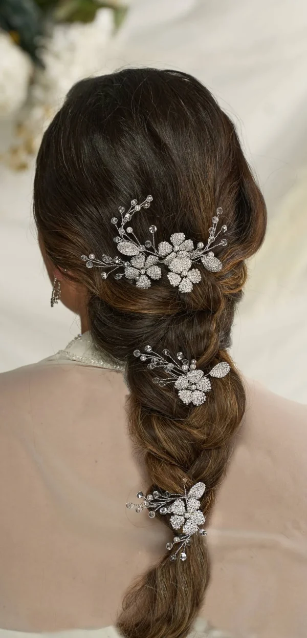 ACCESSORI SPOSA CONTE - COMPLETO PINZE E PETTINE